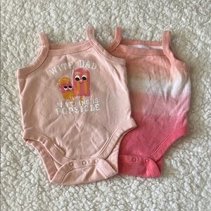 Old Navy Pink and Ombre Tank Tops for Kids